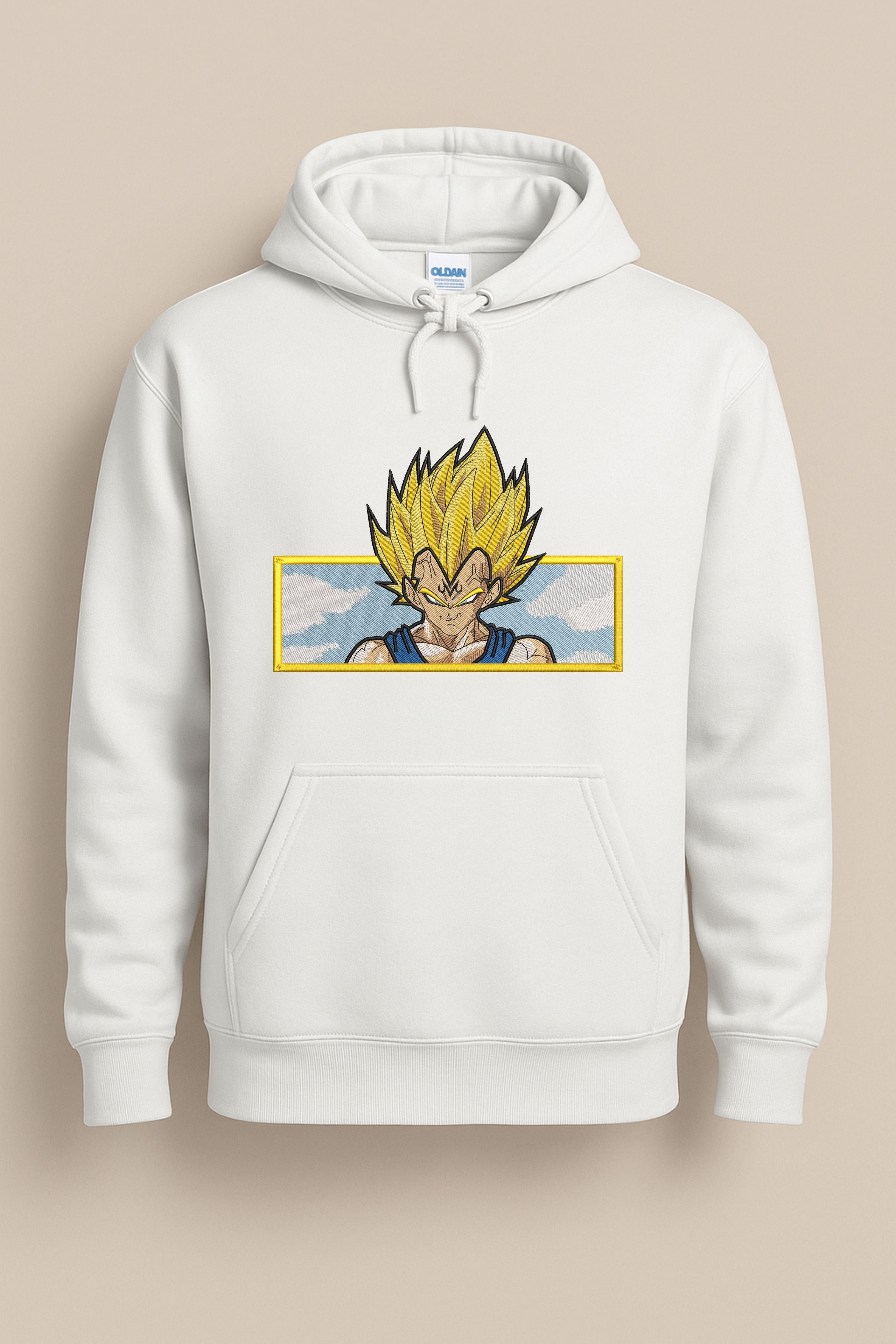 Hanorac cu Dragon Ball Vegeta Saiyan