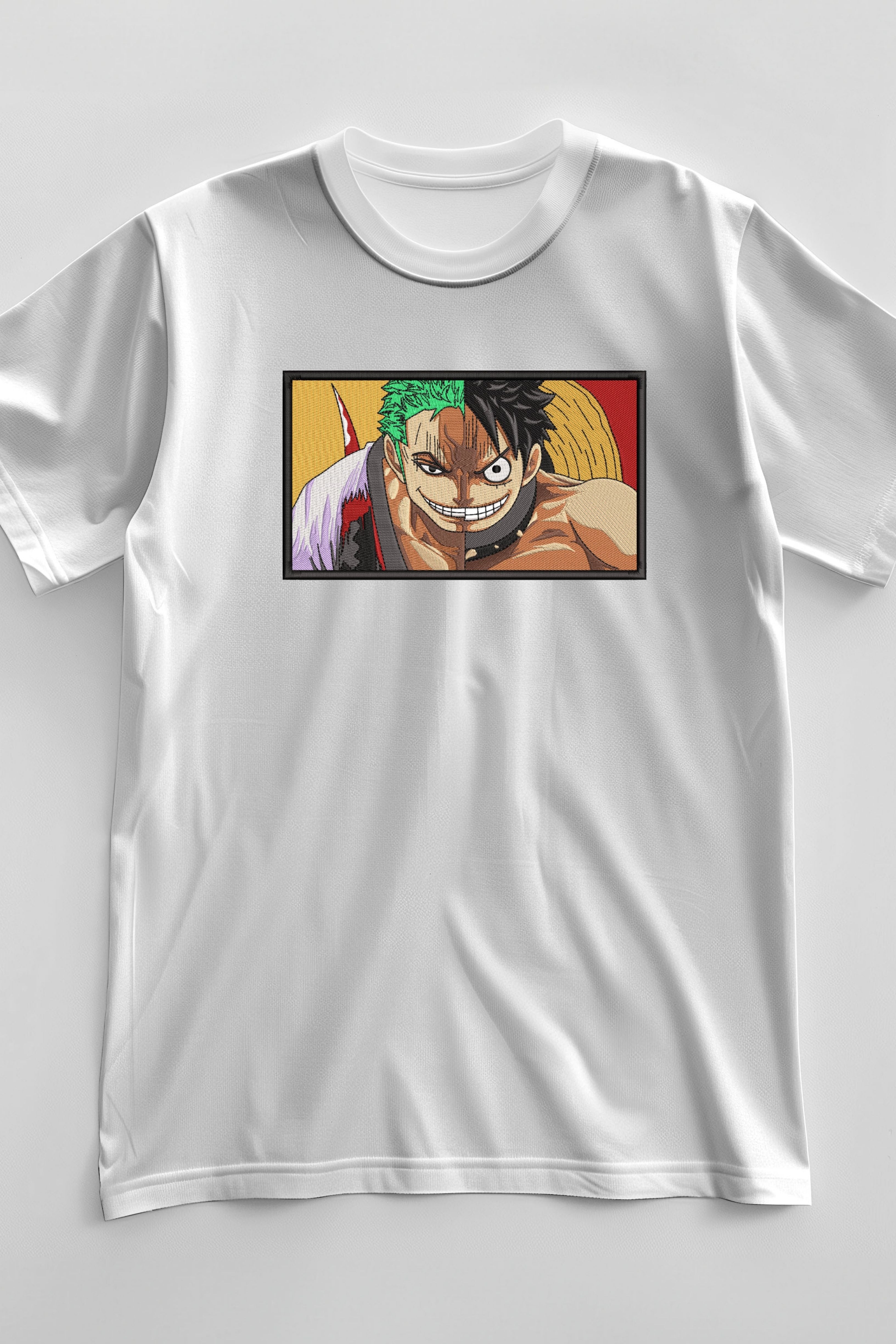 Tricou cu One Piece Zoro Luffy