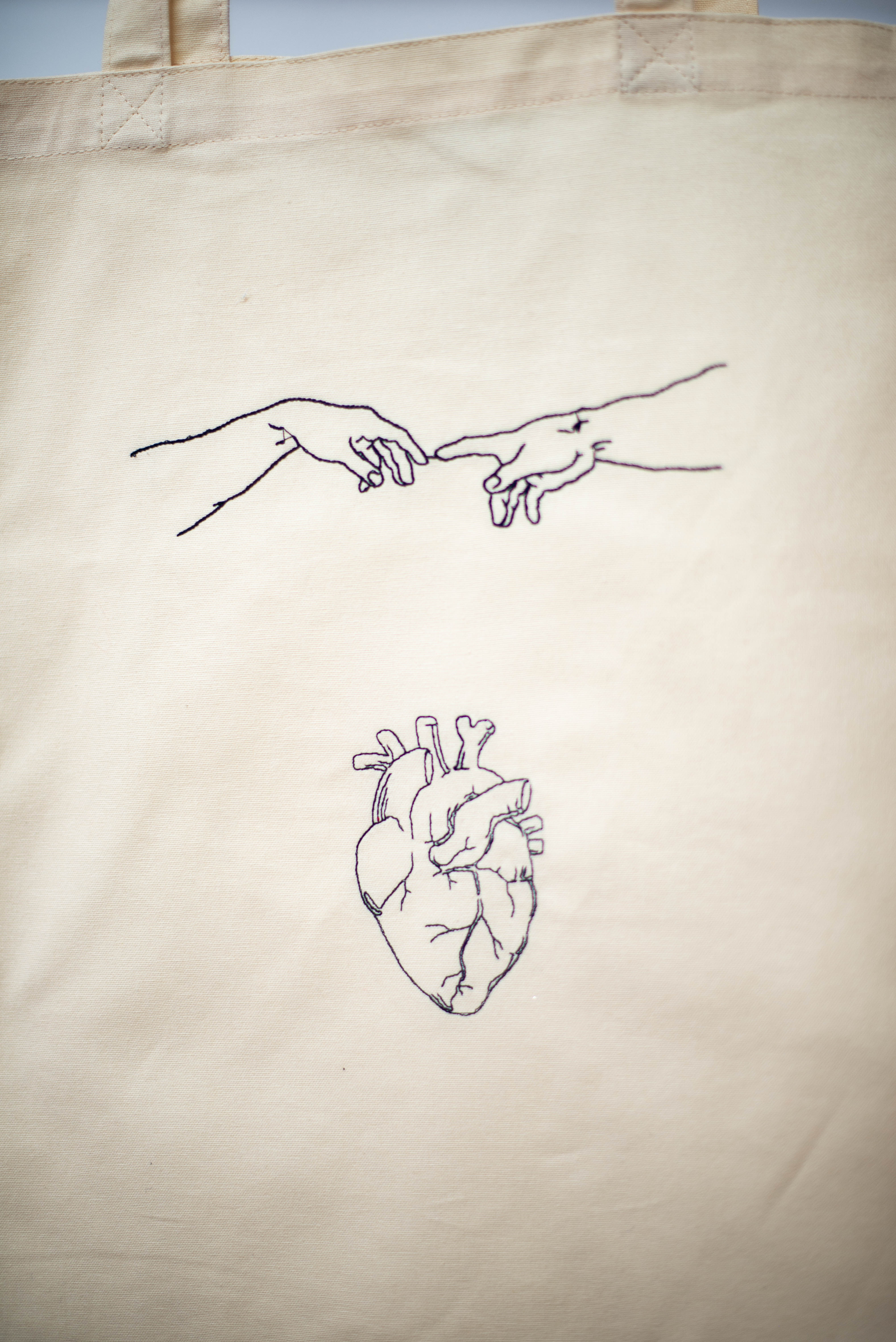 Tote bag Iubirea lui Adam