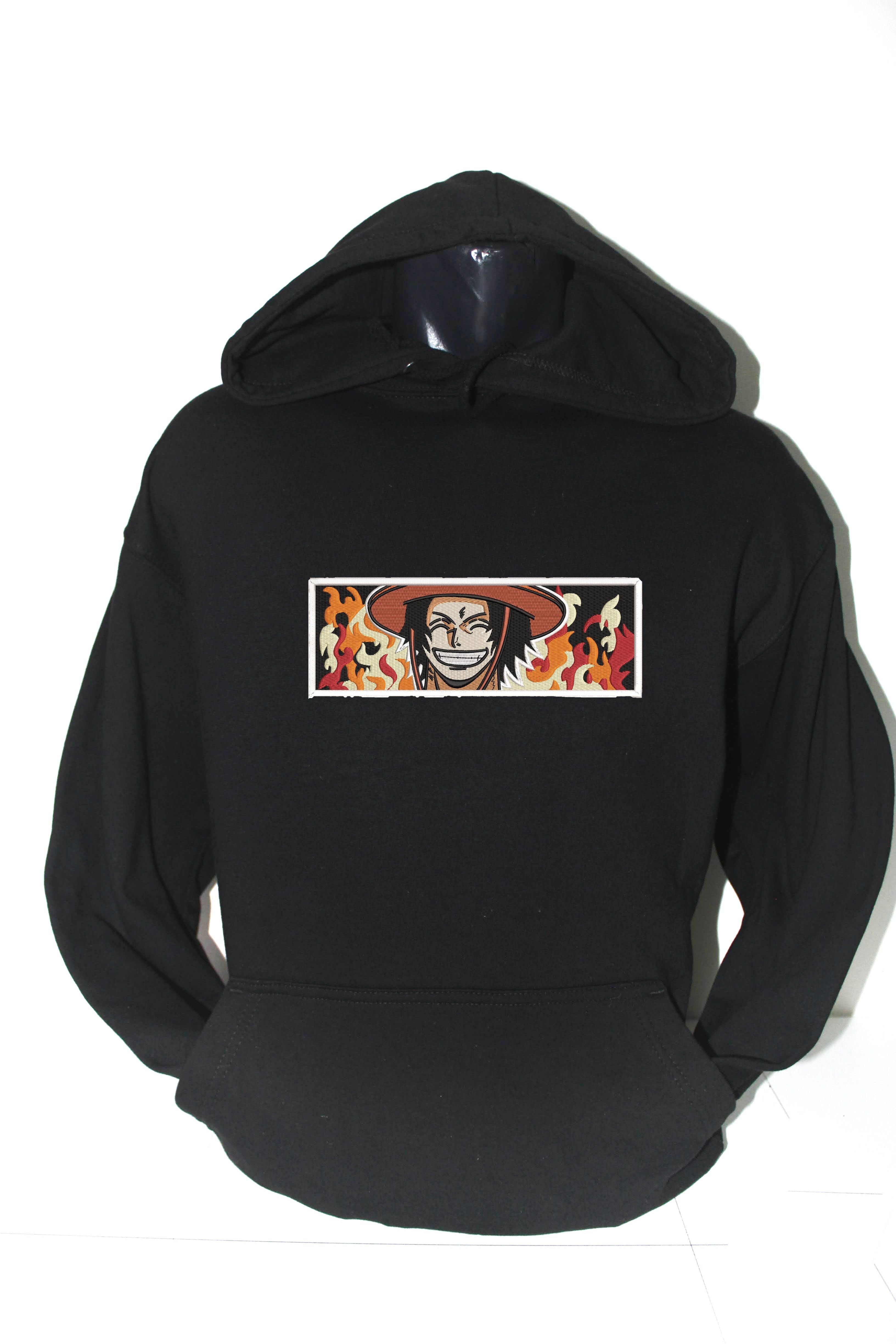 Hanorac cu One Piece Portgas D. Ace Box