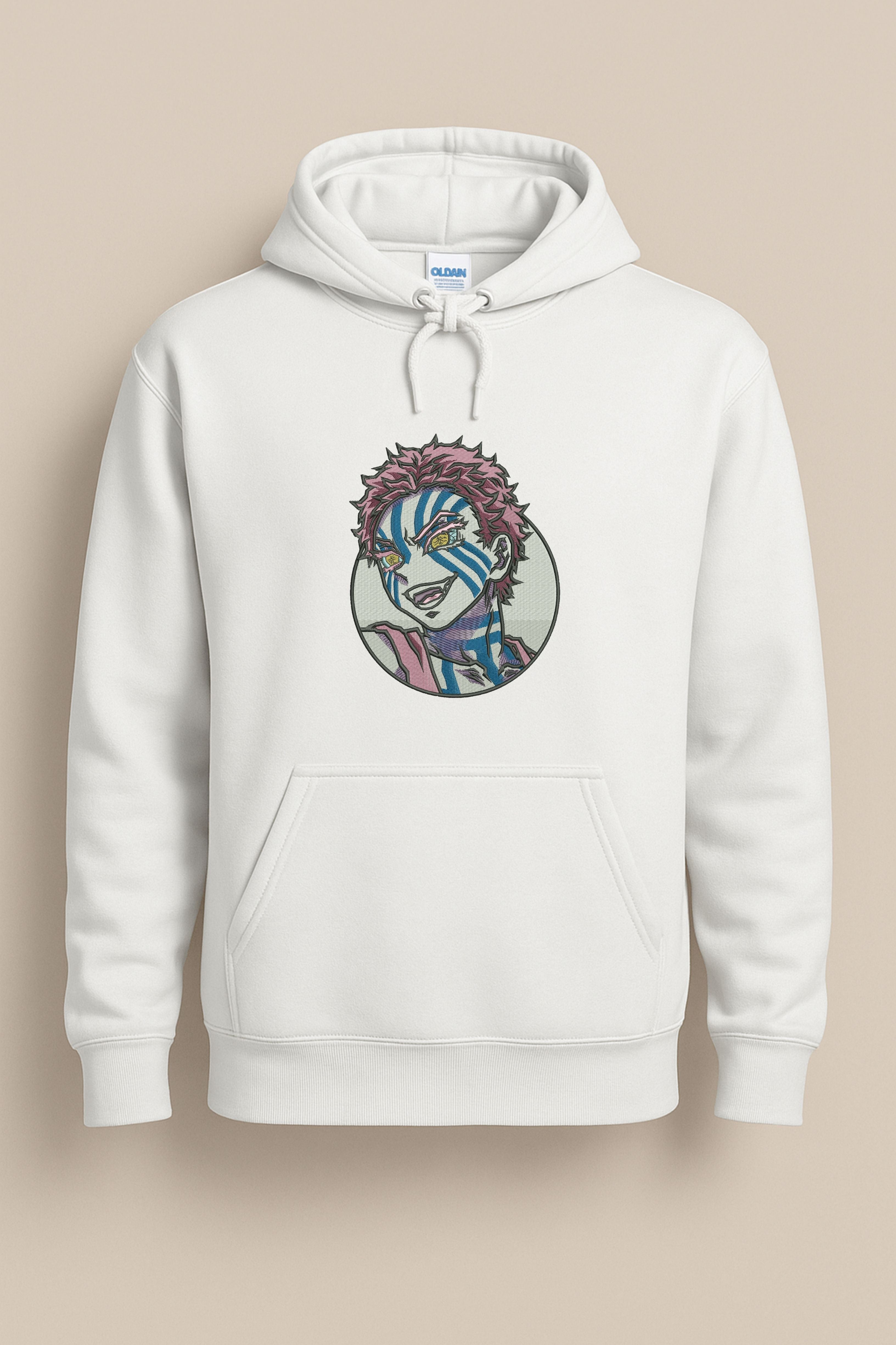 Hanorac cu Demon Slayer Akaza Round