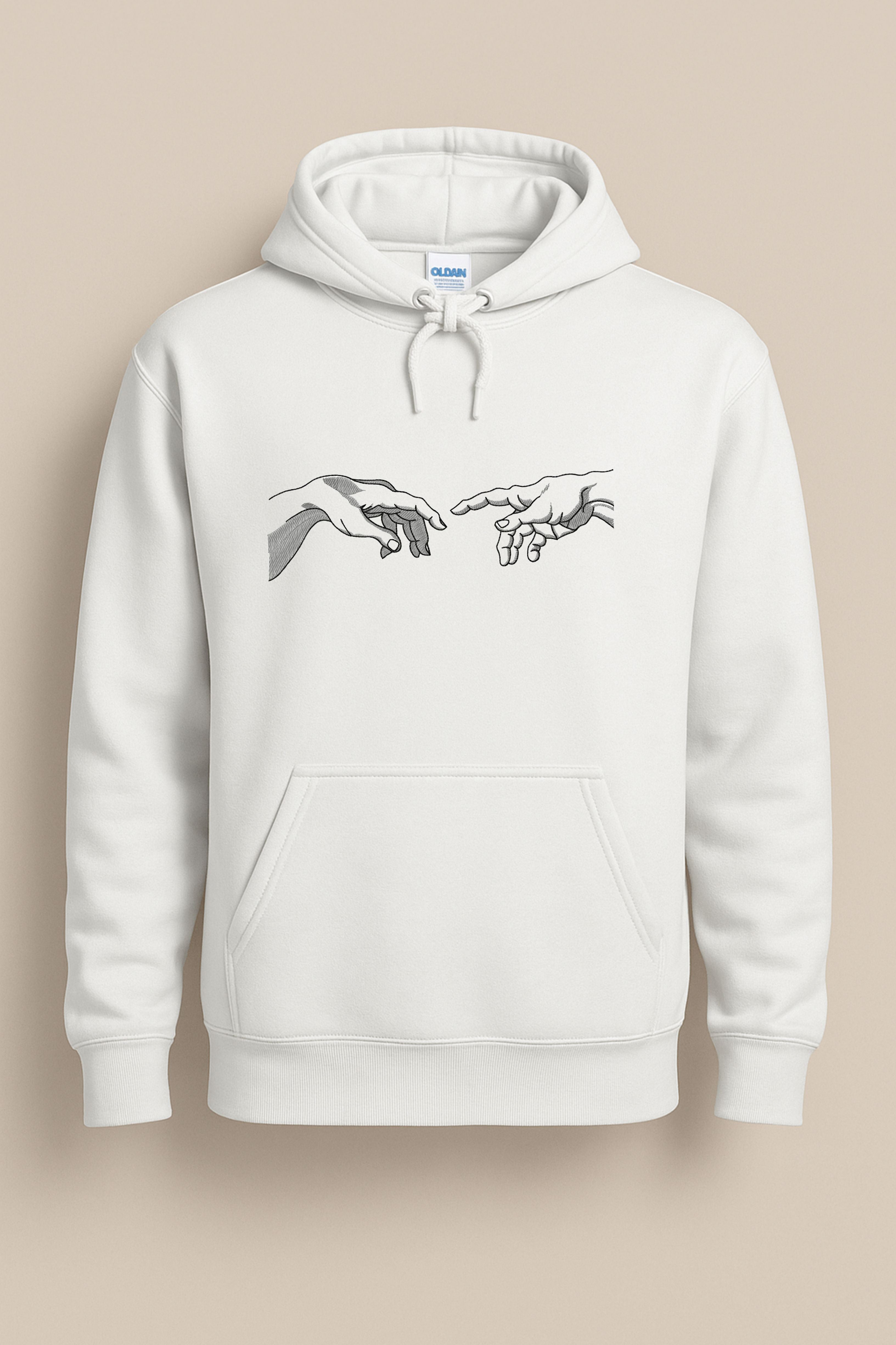Hanorac cu The Creation of Adam