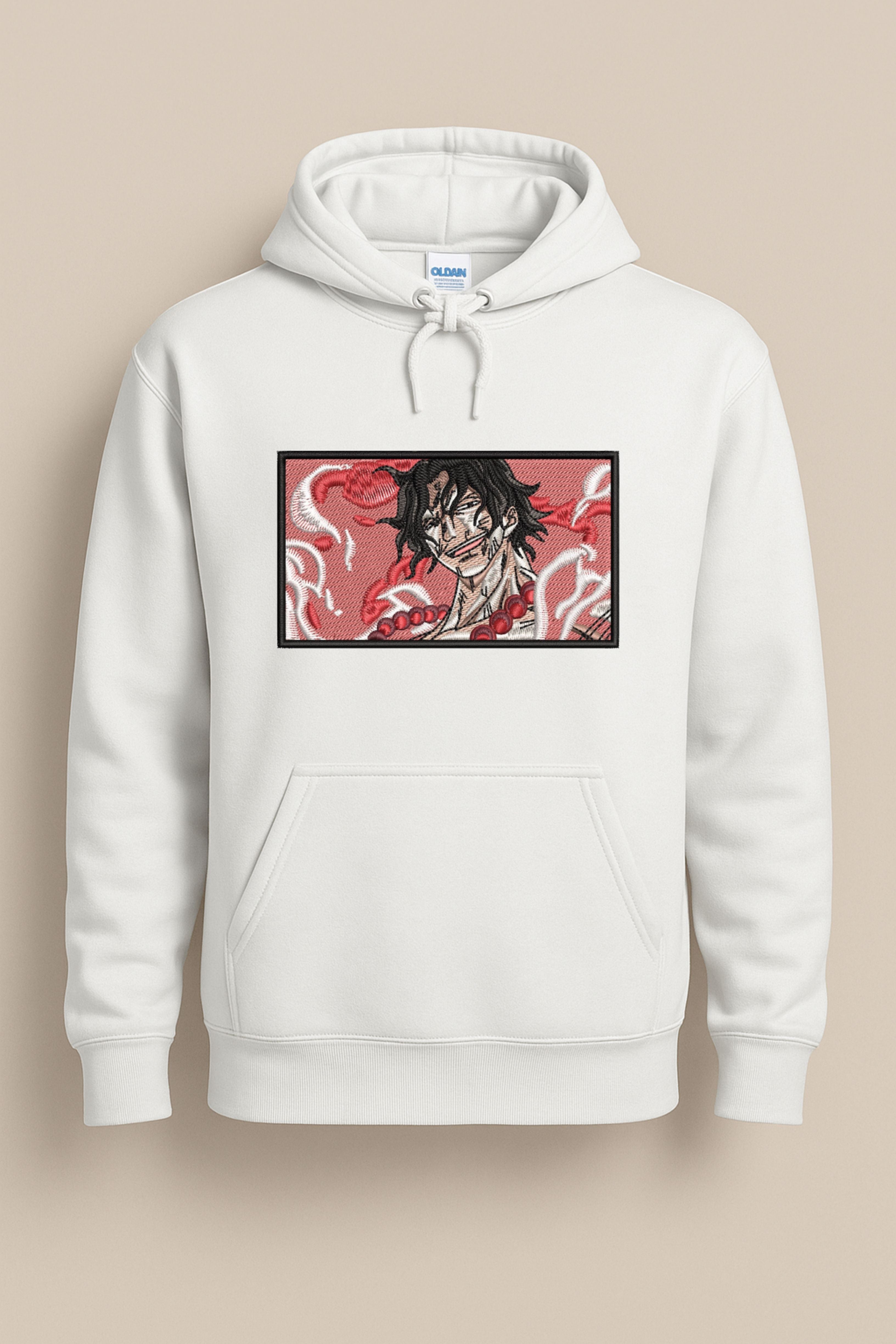 Hanorac cu One Piece Ace Fire