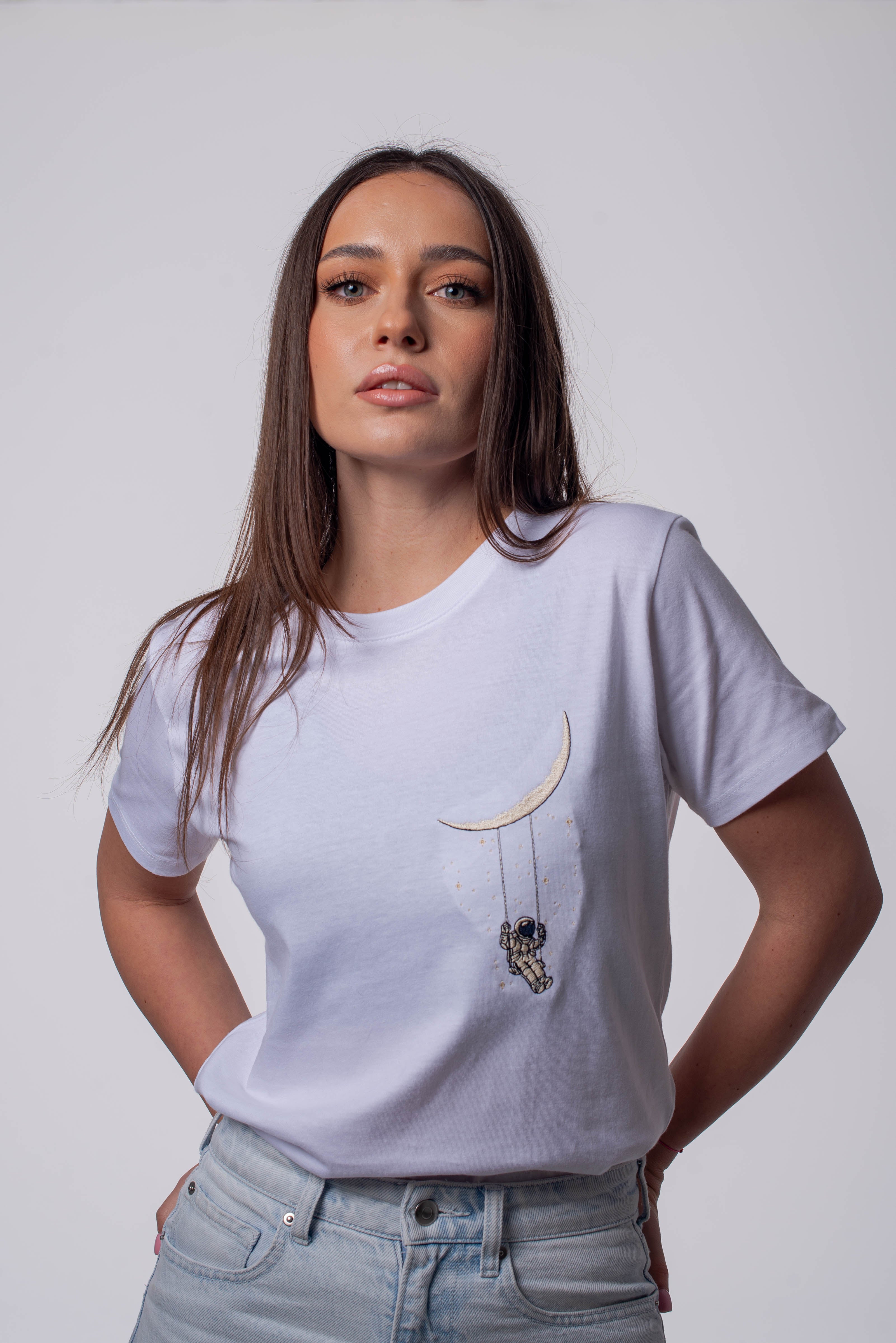 Tricou cu astronaut leagăn