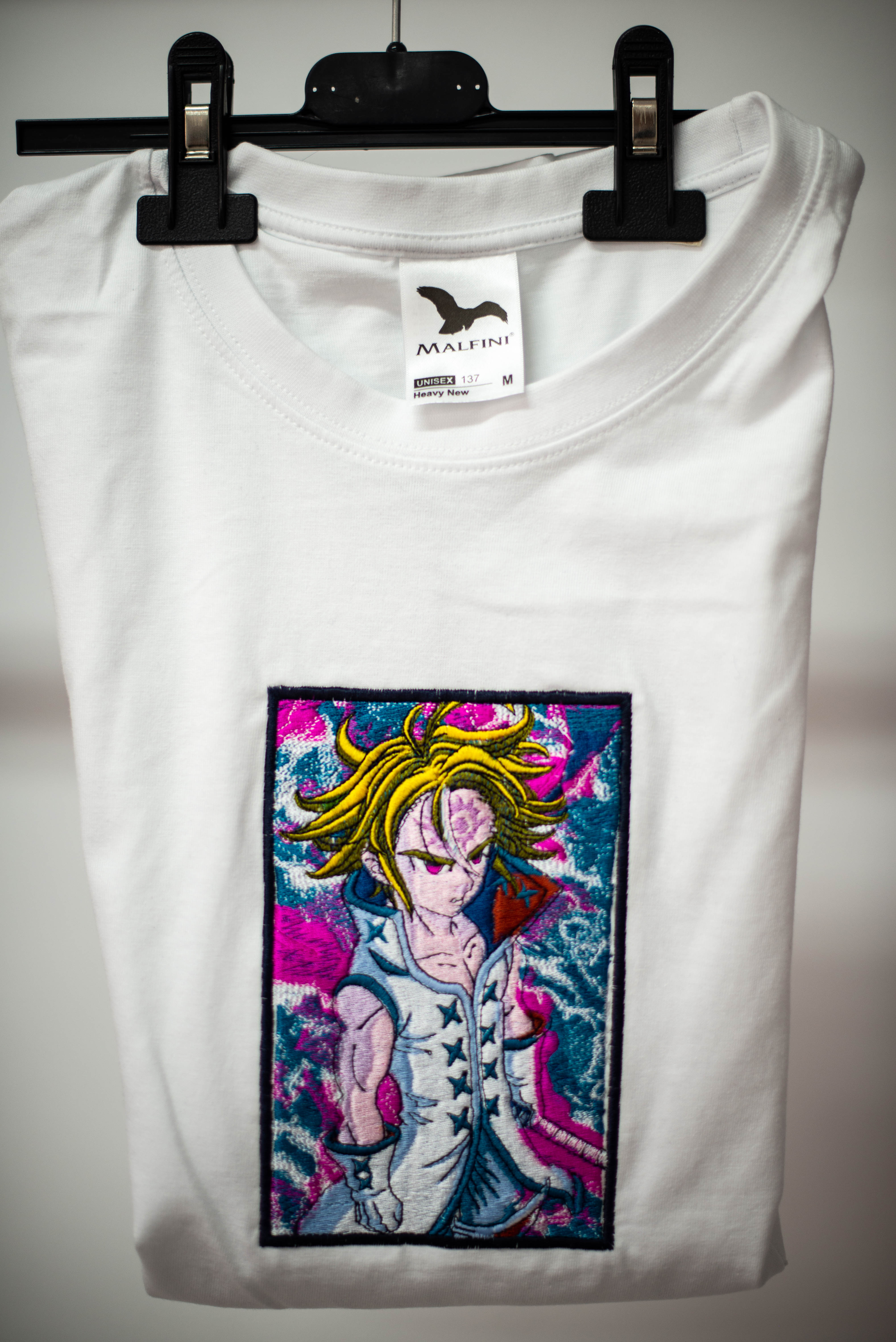tricou alb Meliodas