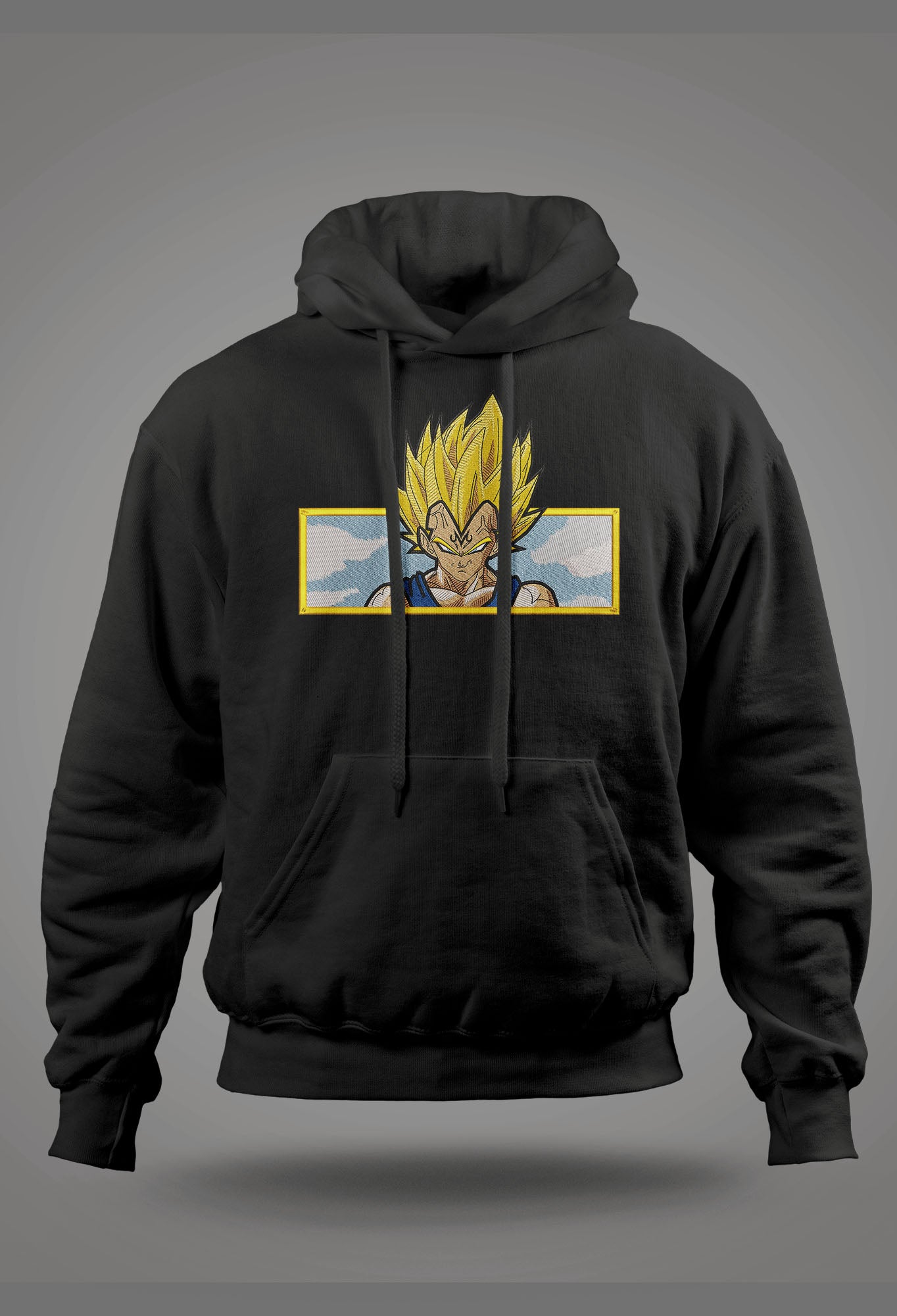 Hanorac cu Dragon Ball Vegeta Saiyan