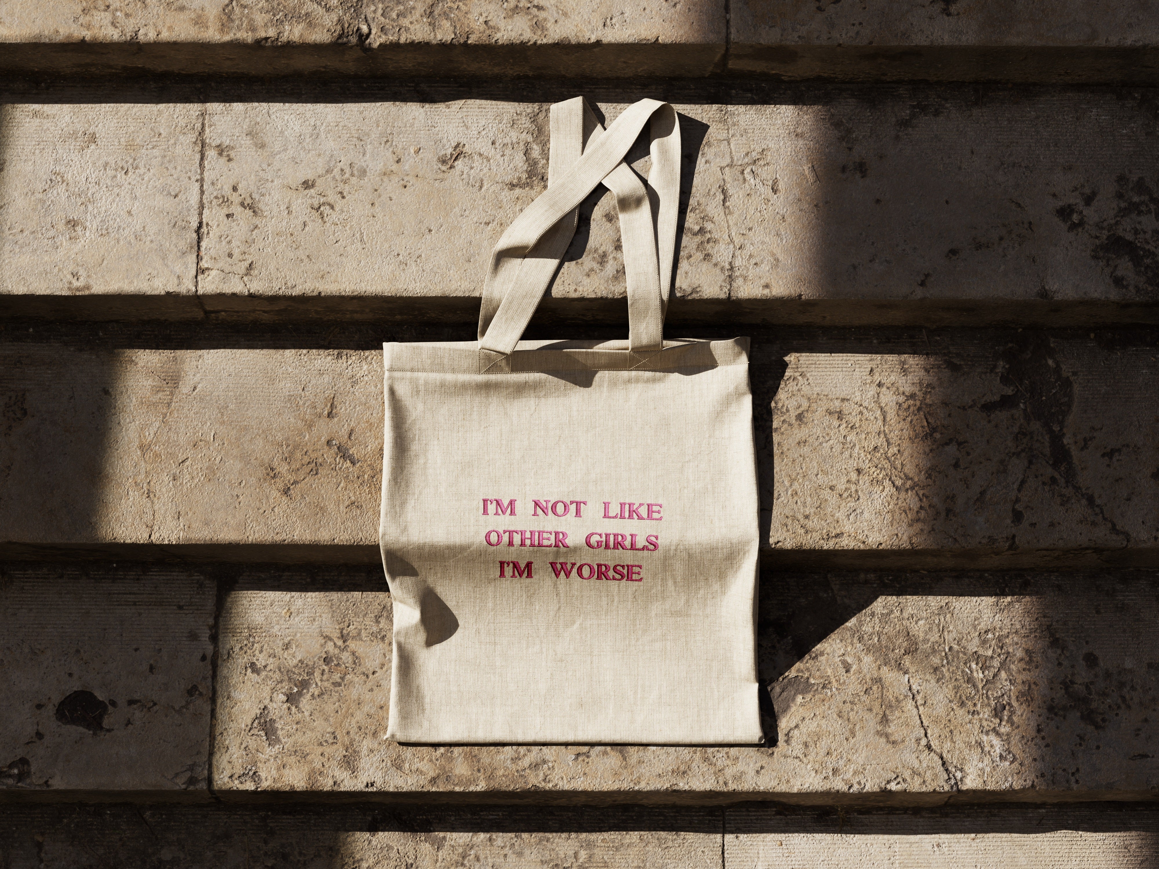 I’M NOT LIKE OTHER GIRLS, I’M WORSE TOTE